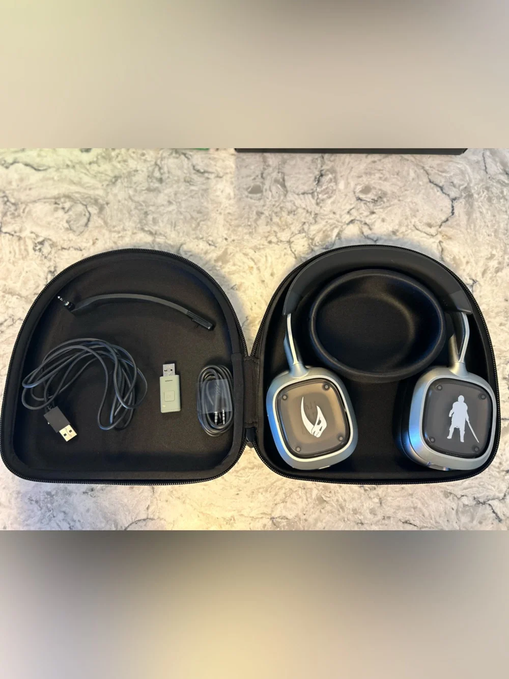 Logitech Mandalorian Gaming Headset - Silver & Black